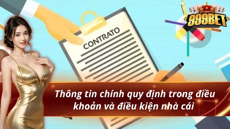 Điều Khoản Điều Kiện 999BET - Cập Nhật Quy Định Mới 2026 3 Quy định nổi bật trong điều khoản điều kiện 999BET